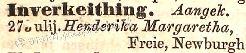 Van Inverkeithing naar Newburgh